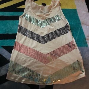 Sparkly tank